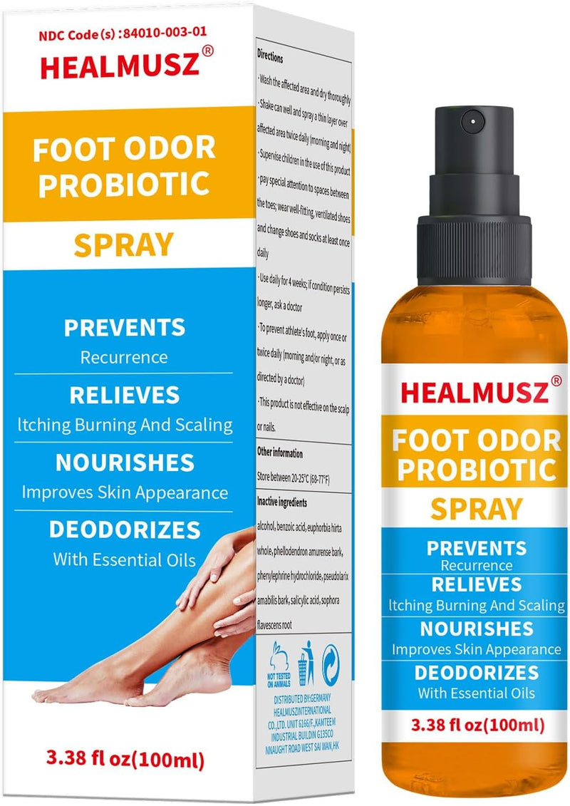 FreshFeet™ Foot Spray – Shoe & Foot Odor Eliminator for Smelly Feet & Shoes 👟✨