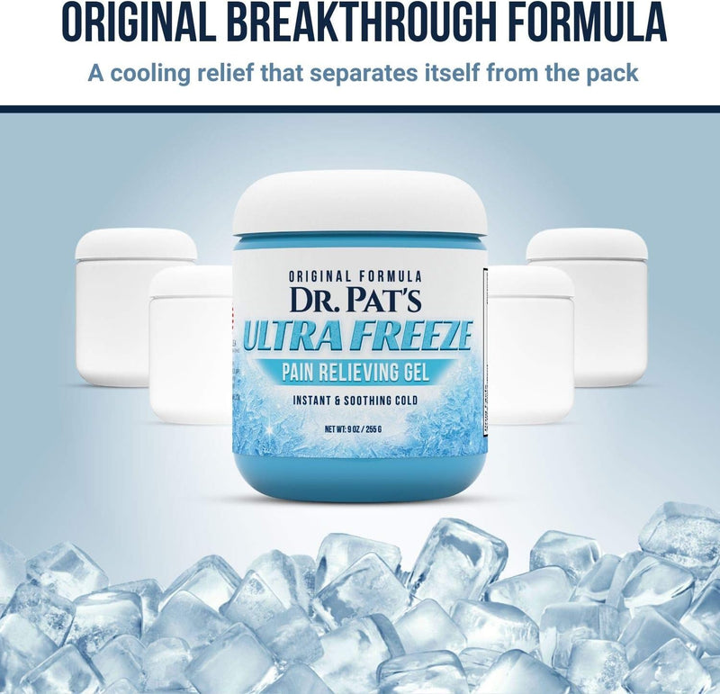 UltraFreeze™ Pain Relieving Cream – Instant Cooling Relief for Muscle & Joint Pain ❄️💪 (USA Based Formula)